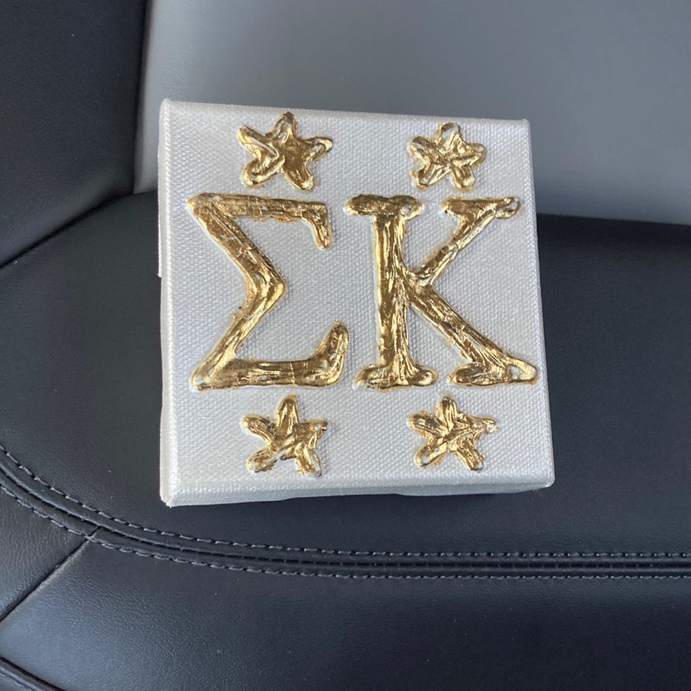 Sigma Kappa Canvas Board